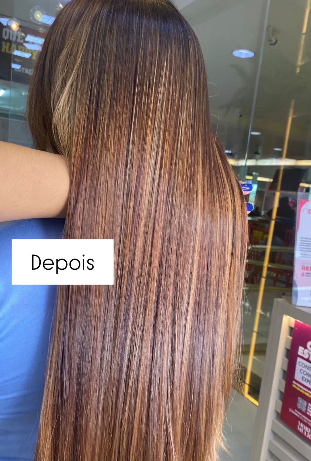 Depois Cliente Pátio Central